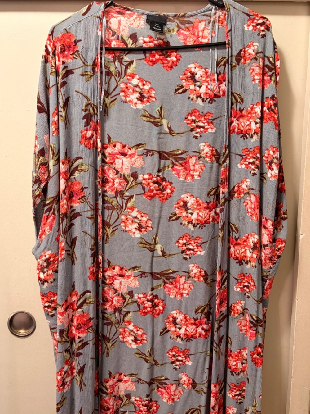 Floral Kimono - Pink &  Blue